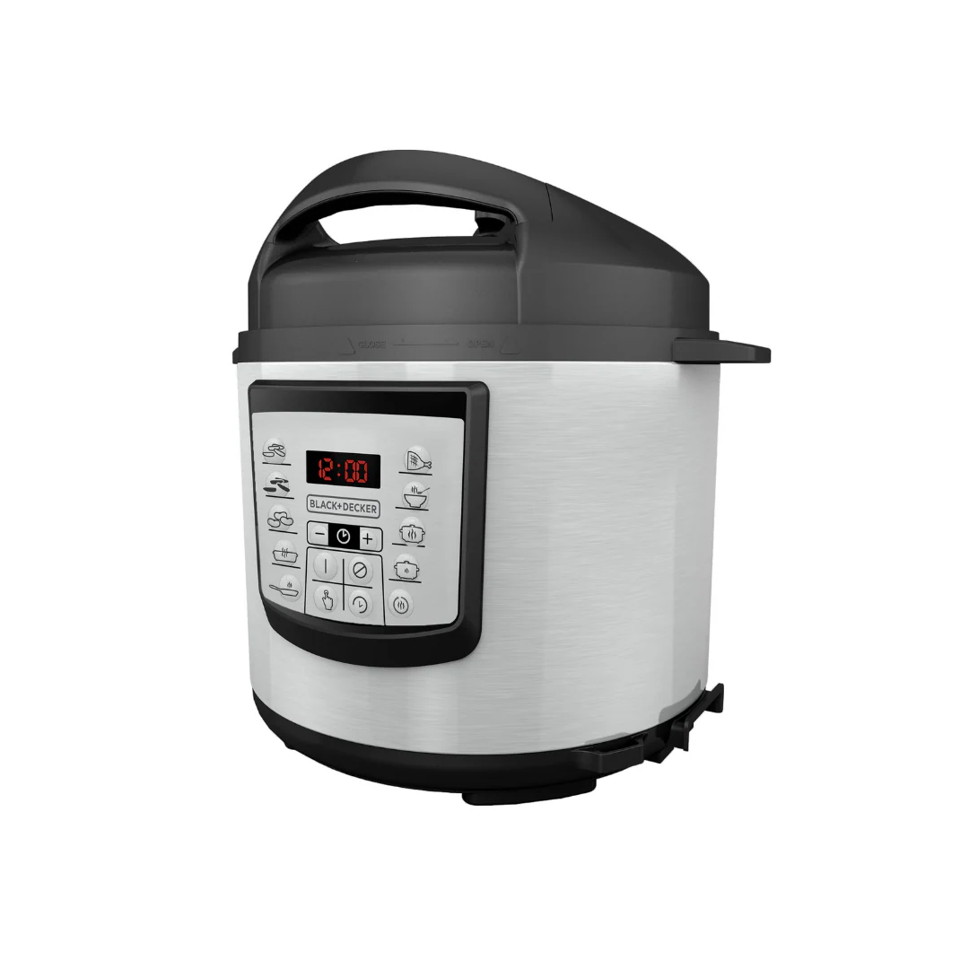 Olla de presión digital multiusos Black & Decker PR100SD