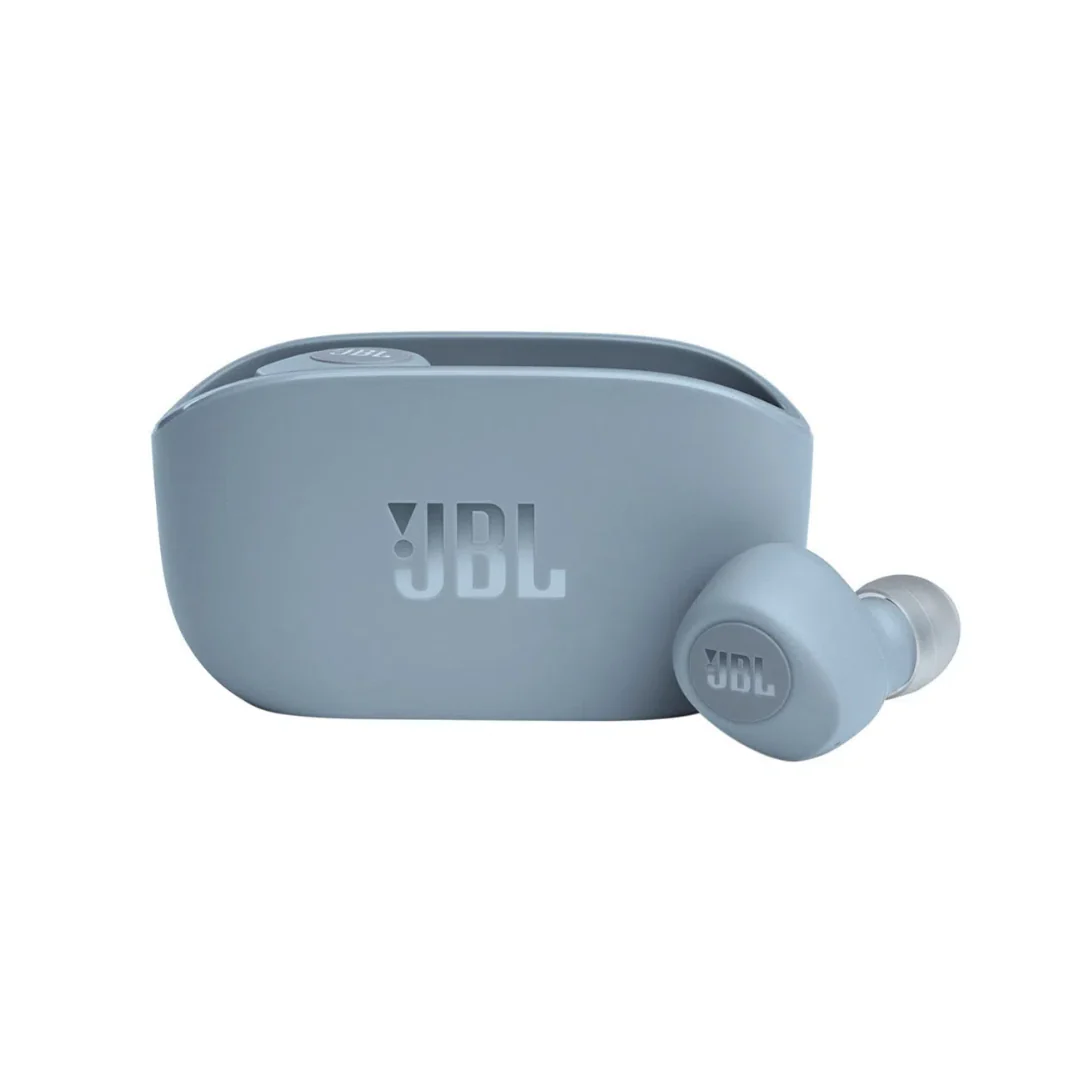 Audífonos JBL VIBE 100TWS Azul Inalámbricos Bluetooth - Imagen 3