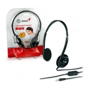 Audifonos Genius c/Micrófono Single Jack 3.5 mm