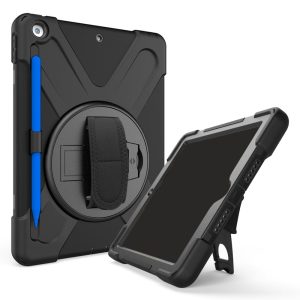 Funda Para Tablet 10.2″ Brobotix 263205 Uso Rudo/Giro 360º/Con Mica y Correa/Color Negro