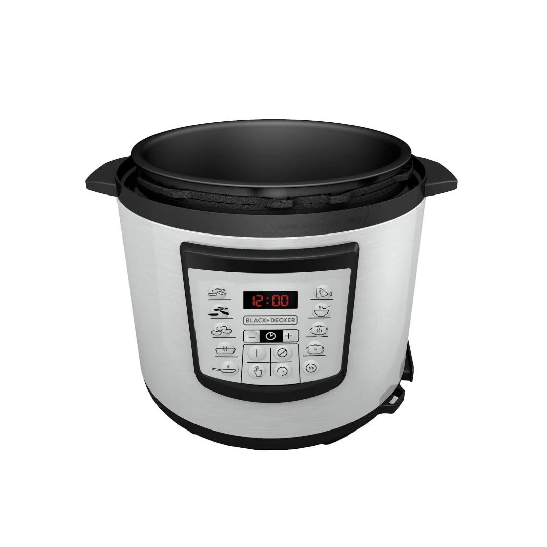 Olla de presión digital multiusos Black & Decker PR100SD - Imagen 3