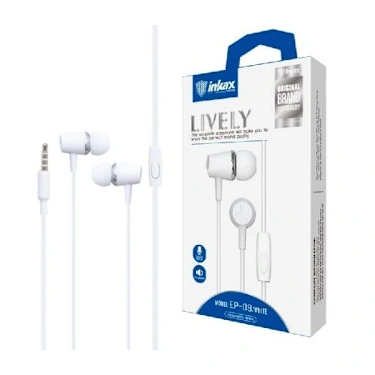 Auriculares Inkax Lively | Blanco