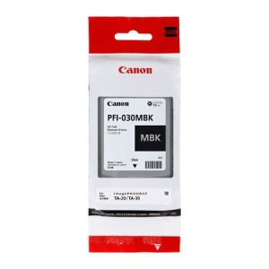 Tinta Canon PFI-030 Color Negro Mate, 3488C001AA