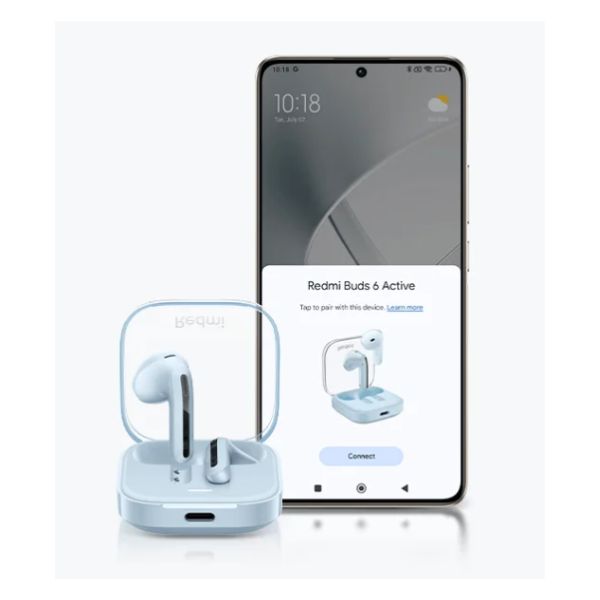Auriculares Xiaomi Redmi Buds 6 Active | Blanco - Imagen 4
