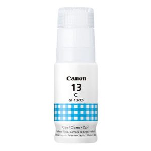 Botella de Tinta Canon GI-13 Pixma G510/G610 Color Cyan, 4668C001AA