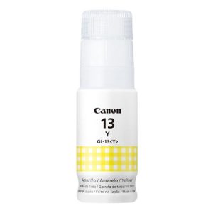 Botella de Tinta Canon GI-13 Pixma G510/G610 Color Amarillo, 4686C001AA
