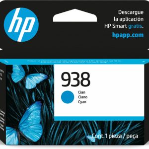 Cartucho de Tinta HP 4S6X5PL 938 Cian, 800 Paginas