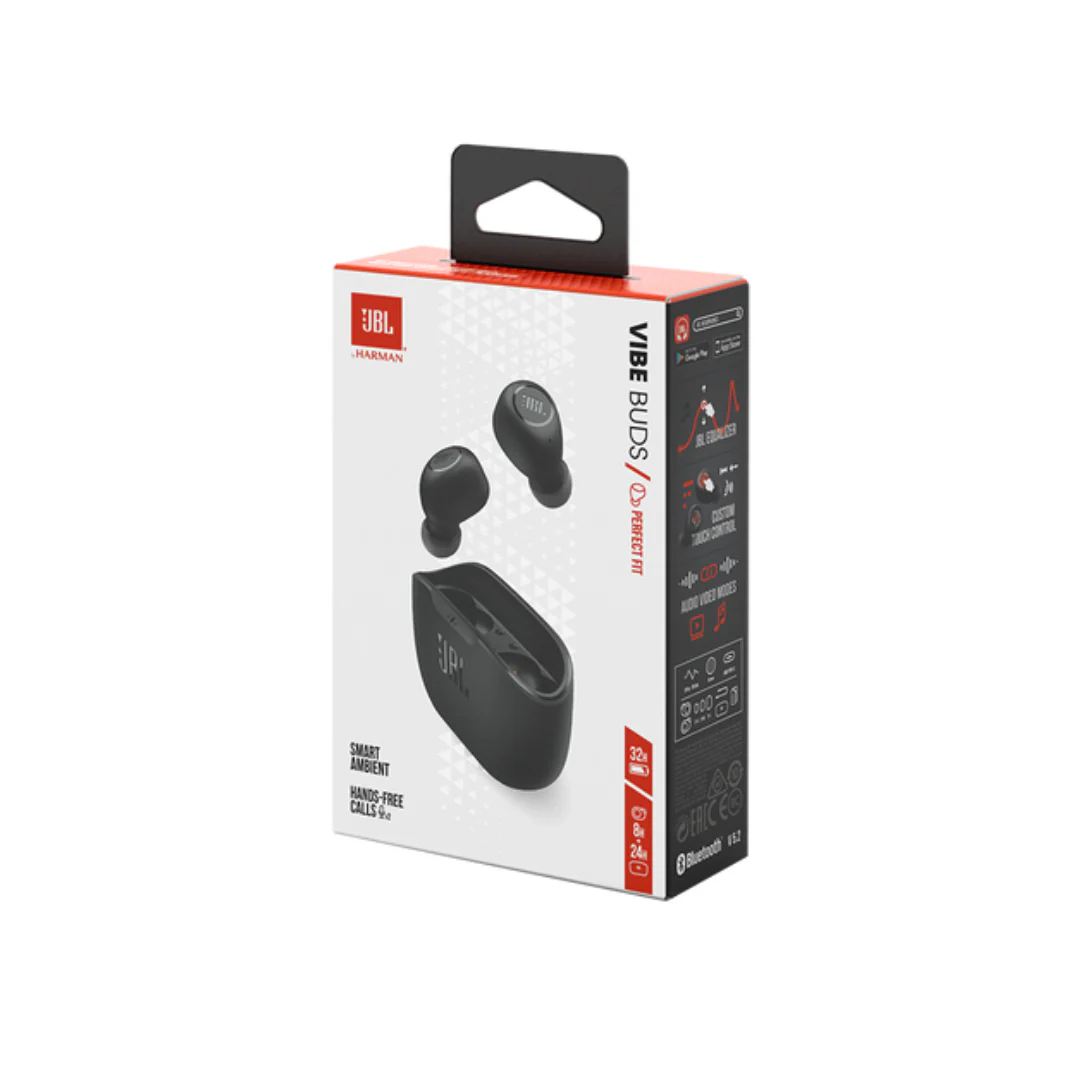 Audífonos JBL VIBE BUDS Negro Inalámbricos Bluetooth - Imagen 5