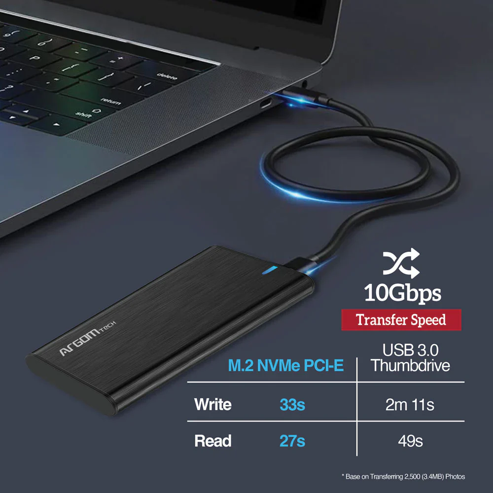 Encapsulador Argom M.2 SSD PCI-E Tipo C - Imagen 2