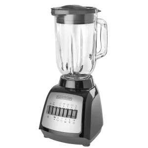 Licuadora Black & Decker jarra vidrio + 2 picadores  BLBD210gb-2g