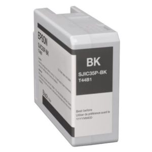 Cartucho De Tinta Epson SJIC35P C13T44B120 / Negro Brillante / Para Colorworks C6000