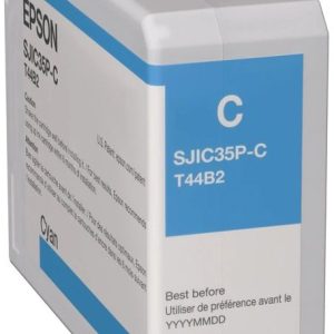 Cartucho De Tinta Epson SJIC35P C13T44B220 Cyan / Para Colorworks / C6500 / C6000