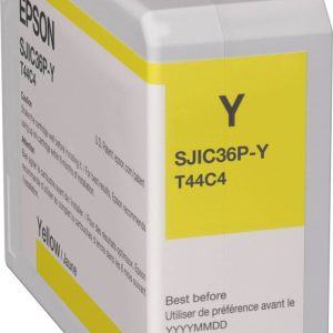 Cartucho de Tinta Epson SJIC35P C13T44B420 Amarillo, Para ColorWorks C6000