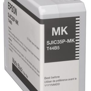 Cartucho De Tinta Epson SJIC35P C13T44B520 Negro Mate / Para Colorworks C6500/6000