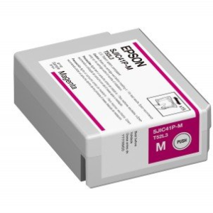 Cartucho de Tinta Epson SJIC41P Magenta C13T52L320, Para TM-C4000