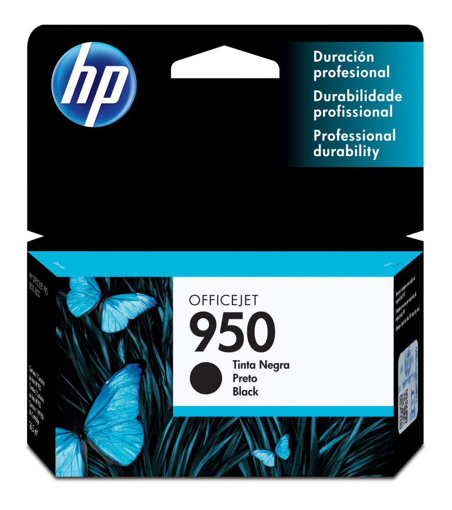 Tinta HP 950 CN049AL/ Negro/ OfficeJet 8100/ 8600