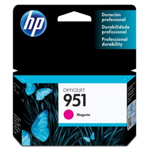Cartucho HP 951 Magenta/ Officejet 8600/ K8600/ 8600+/ 8100/ CN051AL