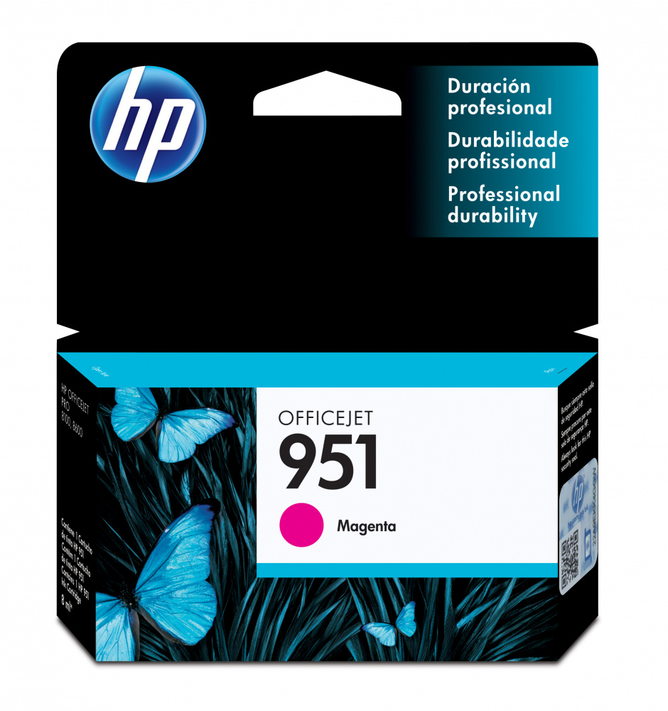 Cartucho HP 951 Magenta/ Officejet 8600/ K8600/ 8600+/ 8100/ CN051AL