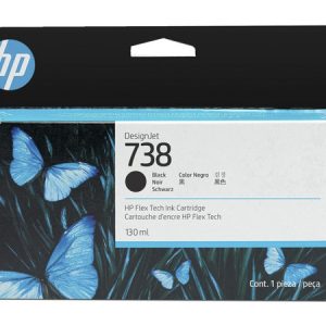 CARTUCHO DE TINTA HP 498N8A DESIGNJET 738 300ML COLOR NEGRO