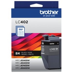 Cartucho de Tinta Brother LC402BK Negro 550 Paginas