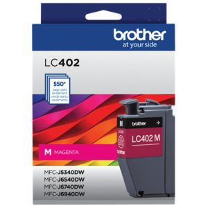Cartucho de Tinta Brother LC402M Magenta 550 Paginas