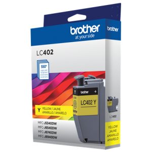 Cartucho de Tinta Brother LC402Y Amarillo 550 Paginas