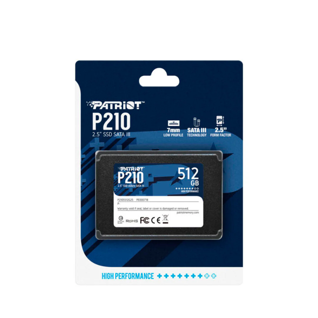Disco Estado Sólido Patriot P210 512GB - Imagen 3
