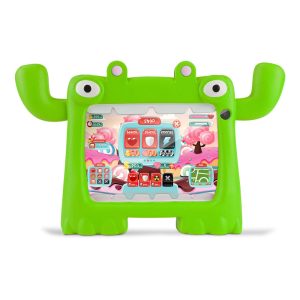 Tablet Vorago PAD-7-V6-KIDS 7″ / Android 11 / Quadcore / 2GB / 32GB / Dualcam / Wifi / BT / Gms / Con Funda Verde, PAD-7-V6-KIDS-GR