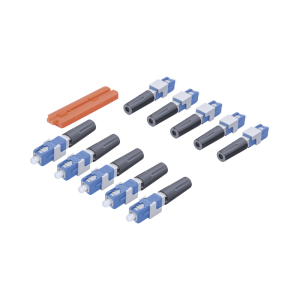 10 Piezas de Conector Mecanico Tempo SCUPCMCS10, Monomodo SC/UPC Pre-Pulido 3MM