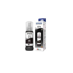 Botella de tinta EPSON T574 negro, 70ml, 7,300 páginas, T574120-AL
