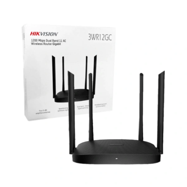 Router Hikvision WiFi Gigabit AC1200 Doble Banda - Imagen 2