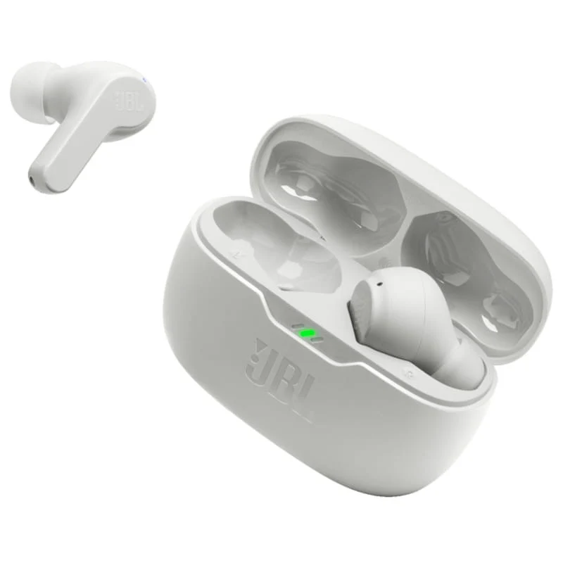 Audífonos JBL VIBE BEAM Blanco Inalámbricos Bluetooth - Imagen 2